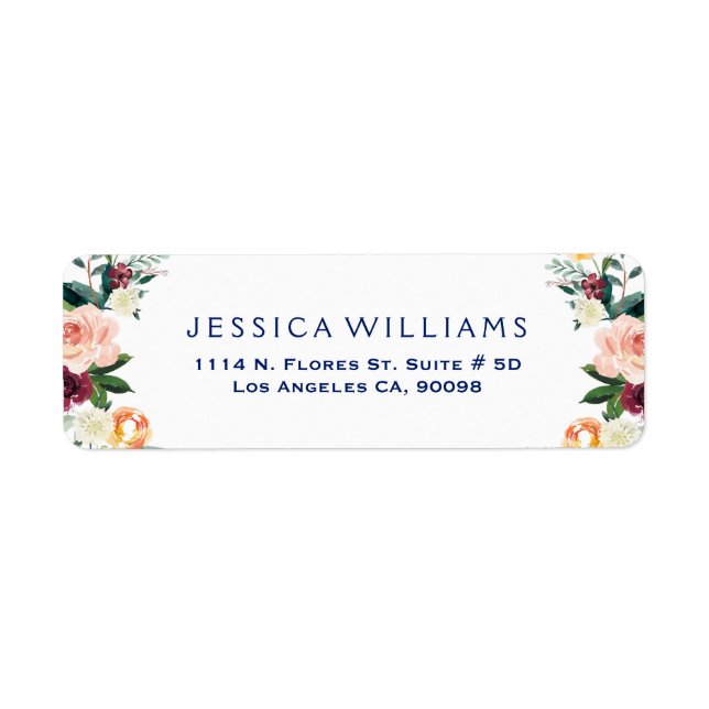 Farbige Blume (Vorne)