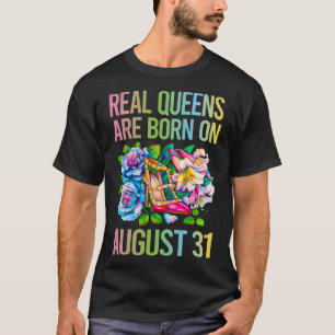 Farbige Blume - August 31 31. T-Shirt