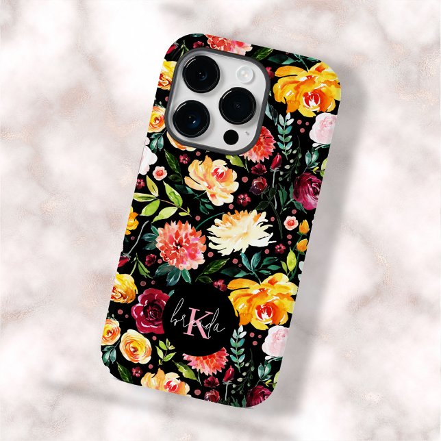 Farbige Blume aus dem Englischen Garten Case-Mate iPhone 14 Pro Hülle (Von Creator hochgeladen)