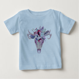 Farbige Blume Baby T-shirt