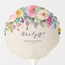 Farbige Blume Babydusche Ballon Dekoration