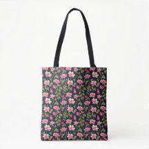 Farbige Blume-Blumenmuster 22 - Totbeutel