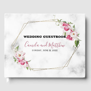 Farbige Blume Gästebuch