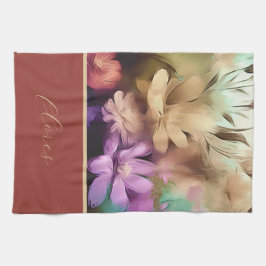 Farbige Blume Küchentücher