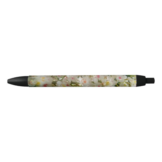 Farbige Blume mit benutzerdefiniertem Pen Kugelschreiber (Vorderseite)