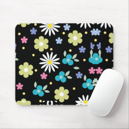 Farbige Blume Mousepad