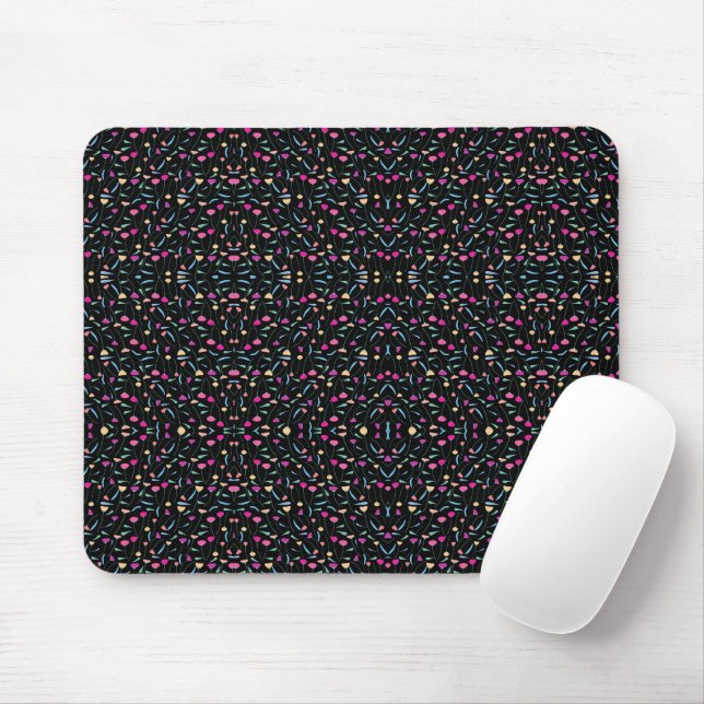 Farbige Blume Mousepad (Mit Mouse)
