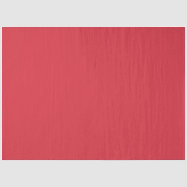 Farbige Blume schlicht rot 18lb Gewebepapier 20x30 Seidenpapier (Vorderseite)
