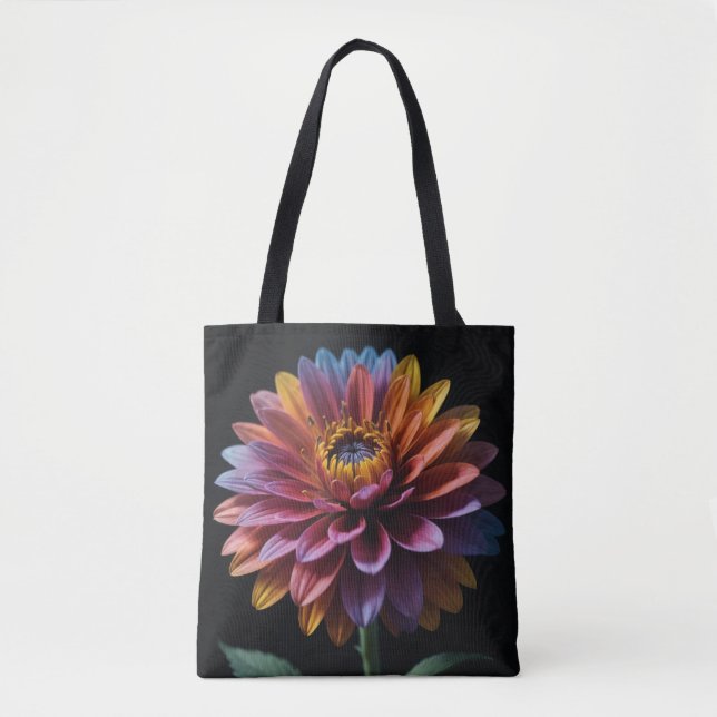 Farbige Blume Tasche (Vorderseite)