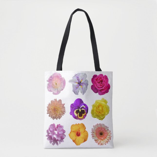 Farbige Blume Tasche (Vorderseite)