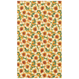 Farbige Blume Tischdecke
