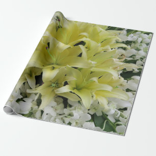 farbige+ Blumen, Garten+ Gnom, Calla+ L Geschenkpapier