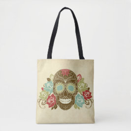 Farbige Blumenzuckerschale Tasche