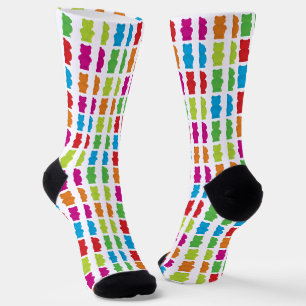 Farbige Bonbons Gummy Bären Socken