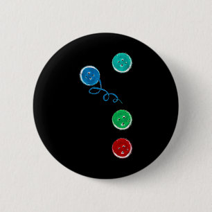 Farbige Button Kostüm Witziges Halloween-Kleinkind