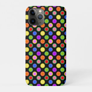 Farbige Candy Fruit Oversized Polka Punkte auf sch Case-Mate iPhone Hülle