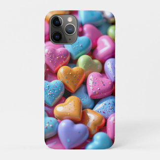 Farbige Candy Love Hearts Case-Mate iPhone Hülle