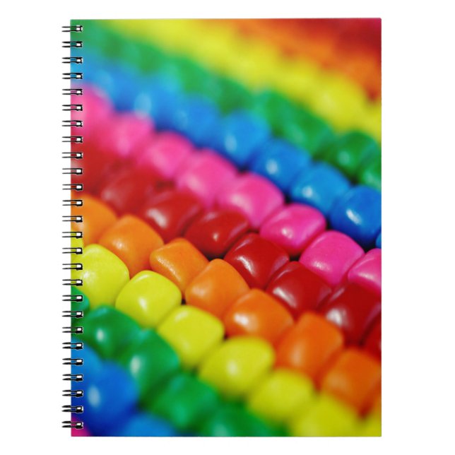 Farbige Candy Tabs Notizblock (Vorderseite)
