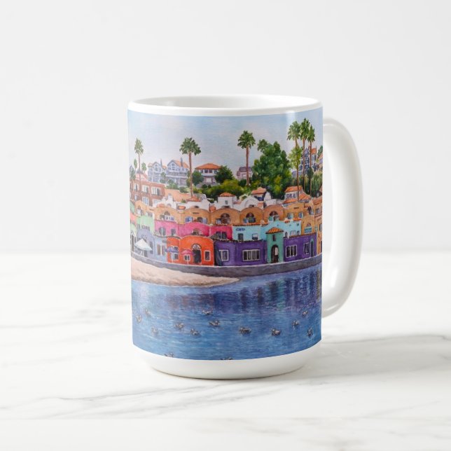 Farbige Capitola  Kaffeetasse (VorderseiteRechts)