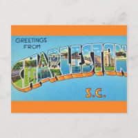 Farbige Charleston SC Begrüßung