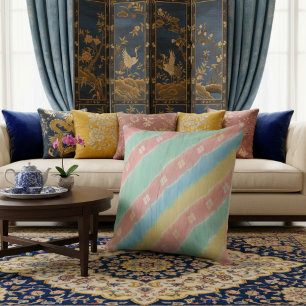  Farbige chic stilvolle elegante geometrische  Kissen