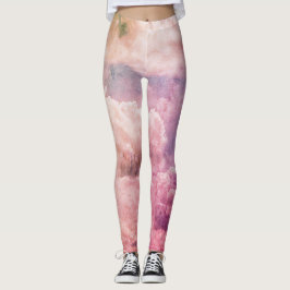 Farbige Cloud-Leggings Leggings