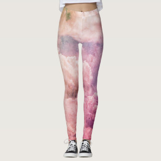 Farbige Cloud-Leggings Leggings