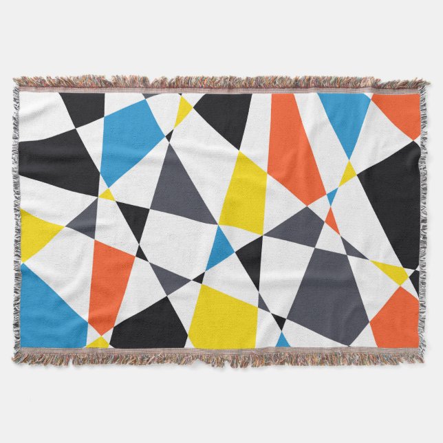 Farbige, coole, trendige, moderne geometrische For Decke (Vorderseite)