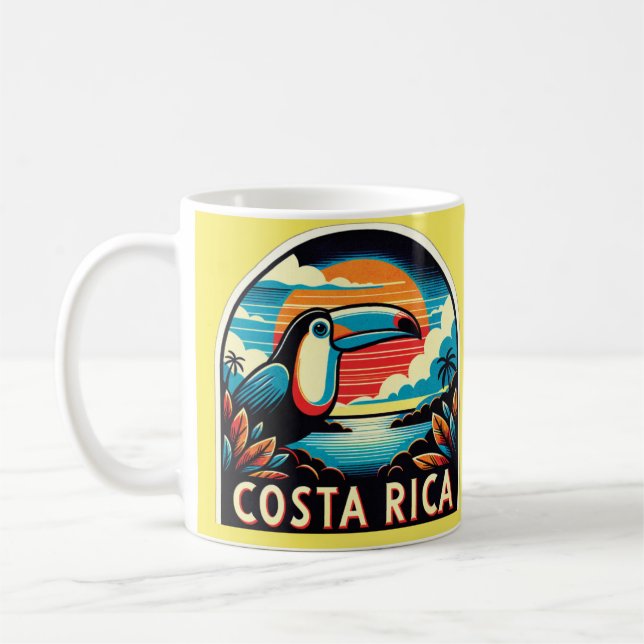 Farbige COSTA RICA Tasse (Links)