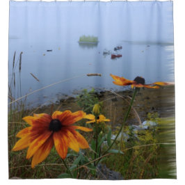 Farbige Daisy, Lubec Maine Canvas Print Duschvorhang