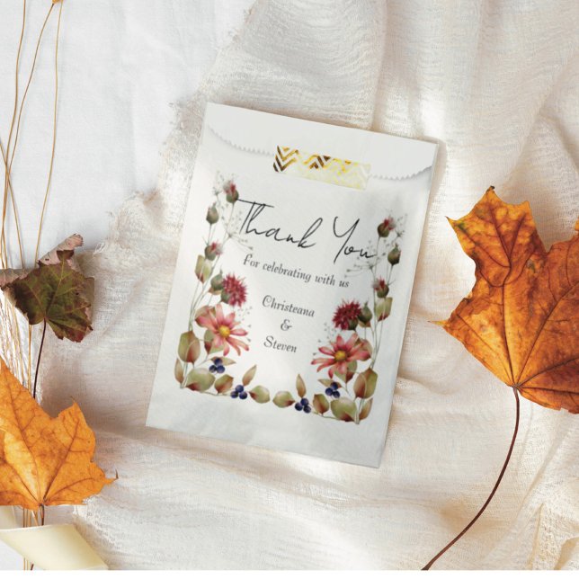 Farbige Daisy-Wildblume Geschenktütchen (Von Creator hochgeladen)