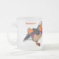Farbige Darstellung der Mandarinenente