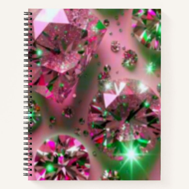 Farbige Designbücher Notizbuch (Vorderseite)