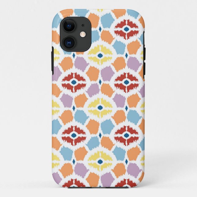 Farbige Diamanten, geometrisch Case-Mate iPhone Hülle (Rückseite)