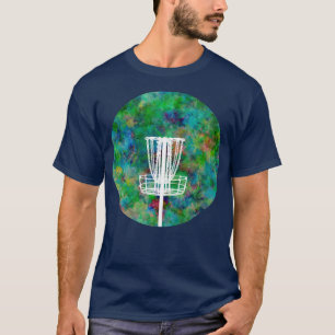 Farbige Disk Golf Basket T-Shirt