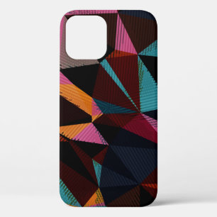 Farbige Dreiecke Abstrakter geometrischer Hintergr Case-Mate iPhone Hülle