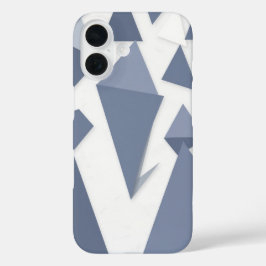 Farbige Dreiecke iPhone 16 Hülle