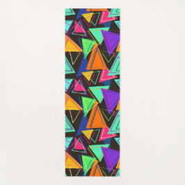 Farbige Dreiecke Yogamatte