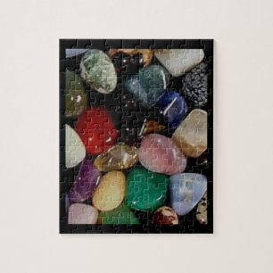 Farbige Edelsteine-Jigsaw-Puzzle