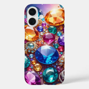 Farbige Edelsteine und Juwelen iPhone / iPad-Hülle 16 Hülle