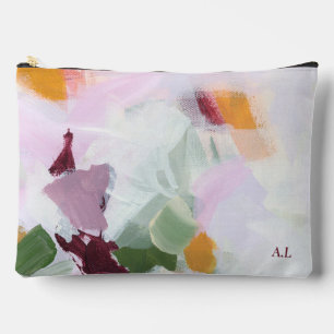 Farbige einzigartige abstrakte Kunst personalisier Zubehörtasche