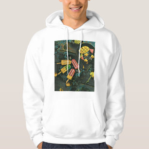 Farbige Eis-Kegel-Popsität Hoodie