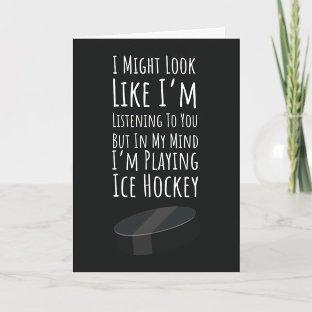 Farbige Eishockeykarten Netzteam Sport Karte (Vorderseite)