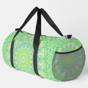 Farbige Eklektische Groovy Hippie Boho Funky Manda Duffle Bag