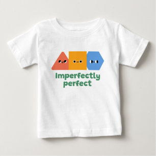 Farbige emotionale Figuren Baby T-shirt