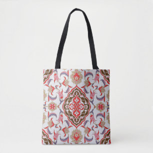 Farbige ethnisch nahtlose Stammesmuster Tasche