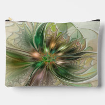 Farbige Fantasie Moderne Abstrakte Fraktal-Blume