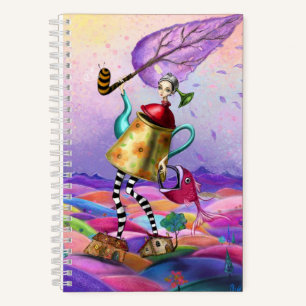 Farbige Fantasie-Notizbuch Notizbuch