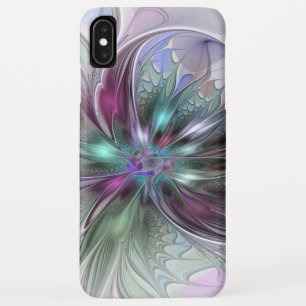 Farbige Fantasy-Abstrakte Moderne Fraktal-Blume Case-Mate iPhone Hülle