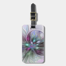 Farbige Fantasy-Abstrakte Moderne Fraktal-Blume